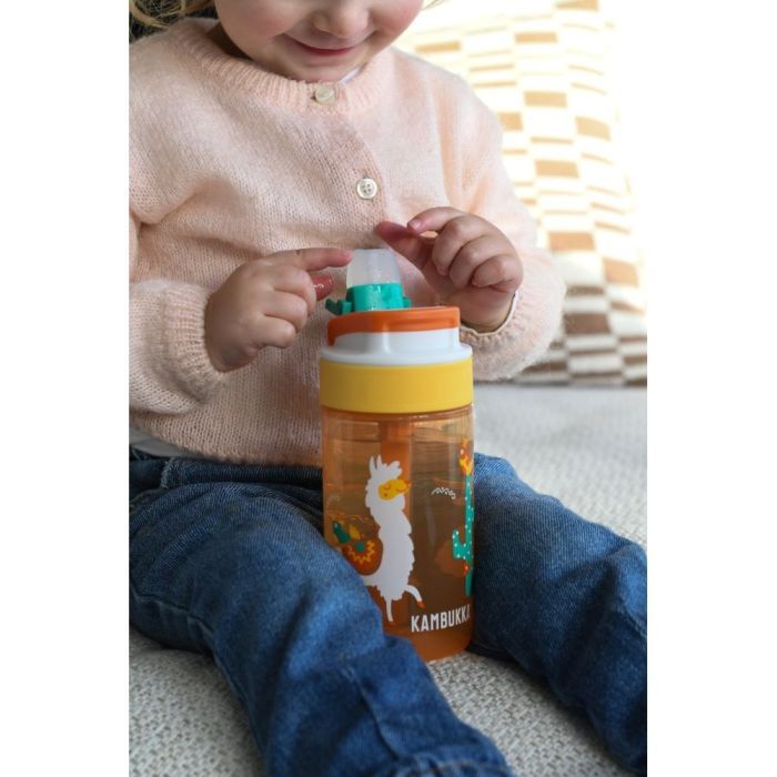Бутылка для воды Kambukka Lagoon kids Disco Zoo 400 мл помаранчева (11-04058) изображение 8