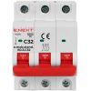 Автоматичний вимикач E.NEXT 3-п e.mcb.stand. 32А C ( 6кА) (s002134) зображення 2