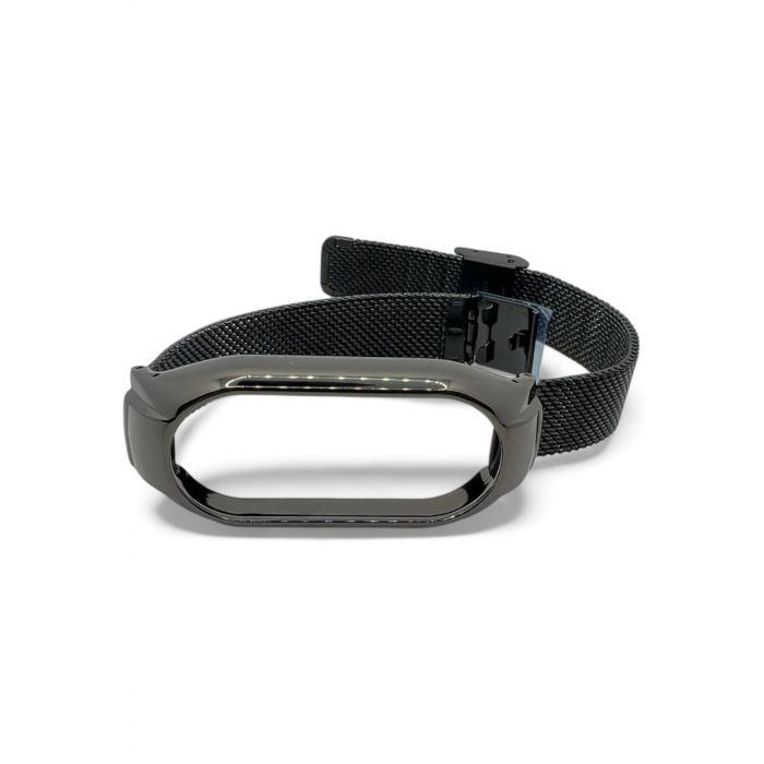 Ремінець до фітнес браслета BeCover Metal для Xiaomi Mi Smart Band 9 Black (711978) зображення 2