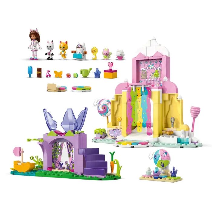Конструктор LEGO Gabby's Dollhouse Гора солодощів і сад Кітті (11205) зображення 3