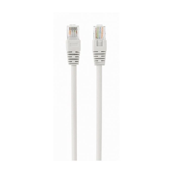 Патч-корд 15м, UTP, cat.5e, CCA, white Cablexpert (PP12-15M-W)