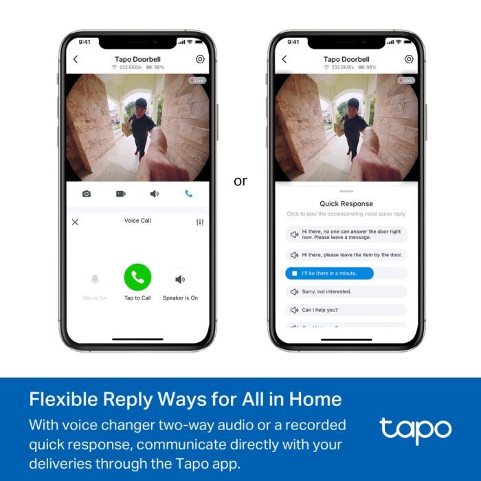 Відеодомофон TP-Link Tapo D235 (TAPO-D235) зображення 8