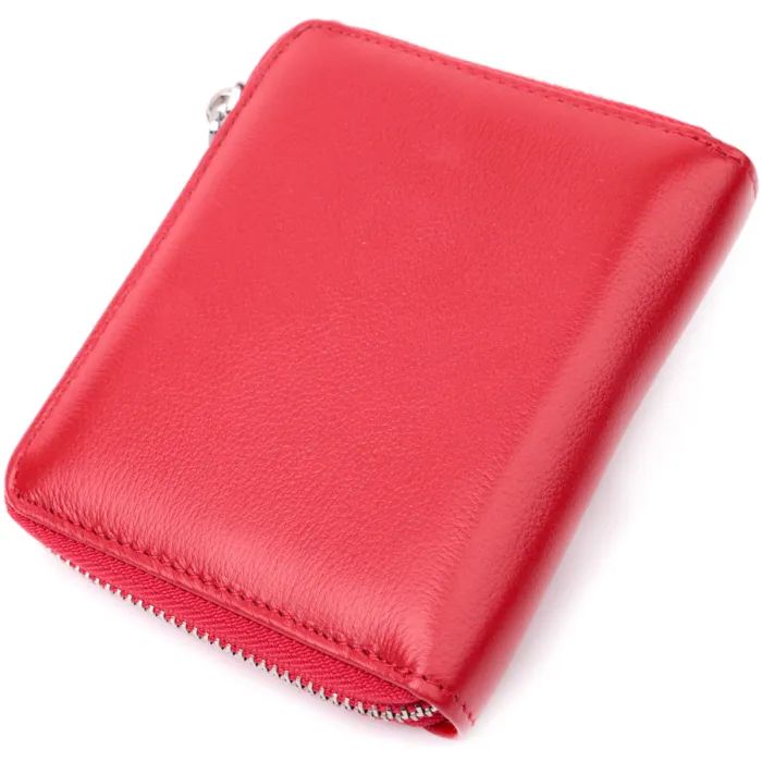 Гаманець ST Leather З натуральної шкіри Червоний (22448) зображення 2