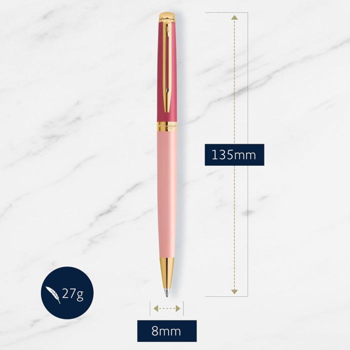 Ручка кулькова Waterman HEMISPHERE Colour Blocking Pink GT BP (22 581) зображення 5