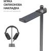 Подставка для гарнитуры OfficePro Aluminum Alloys Black (LS350B) изображение 10