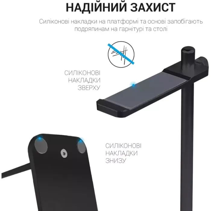 Подставка для гарнитуры OfficePro Aluminum Alloys Black (LS350B) изображение 8