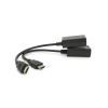Адаптер HDMI extender passive 30m 2xCAT5E/6 Voltronic (YT-SEP HDMI/2P-30m) изображение 2