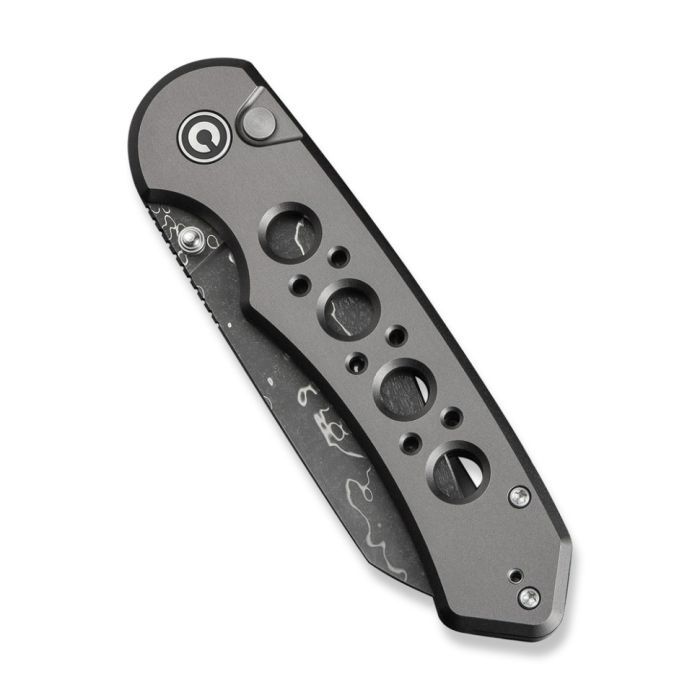 Нож Civivi Pragma Prime, Darkwash, чорний алюміній (C24067-1) изображение 6