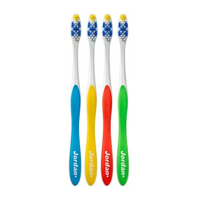 Зубна щітка Jordan Total Clean Medium 4 шт. (7038516140418) зображення 2