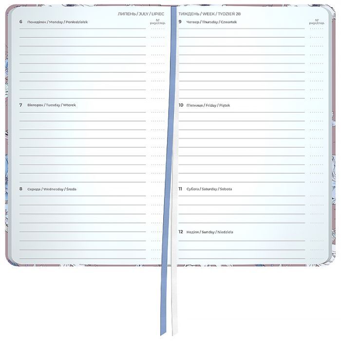 Тижневик Axent датований 2026 Pocket 90х150, Blue Elegance (8525-26-1-A-PPS) зображення 3