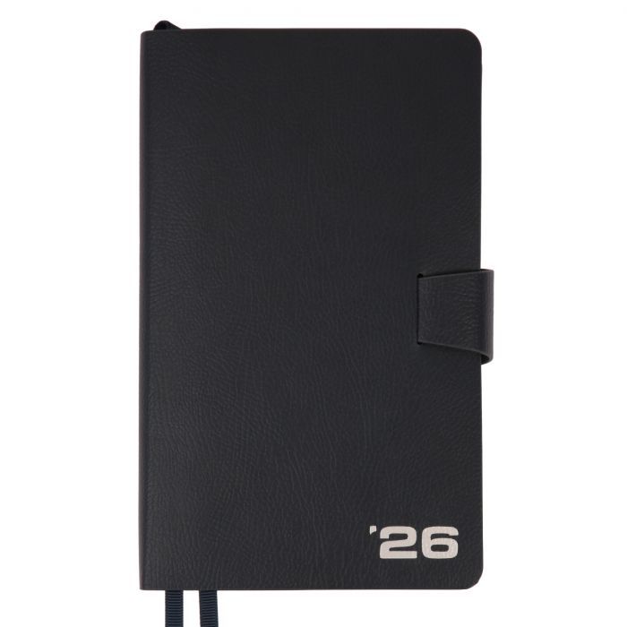 Тижневик Leo planner датований 2026 "Alpha", м‘який, бордовий, 352 сторінки (252630)