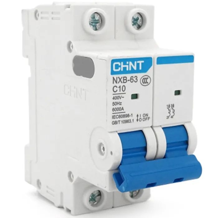Автоматичний вимикач CHINT NXB-63-2P-C10