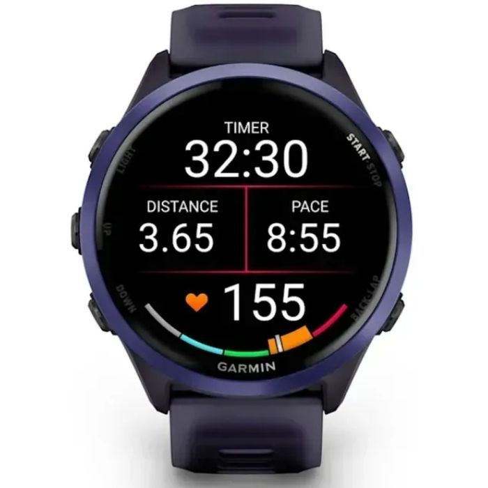 Смарт-годинник Garmin Forerunner 570 - 47MM, Imperial Purple/Indigo, GPS (010-02971-02) зображення 8
