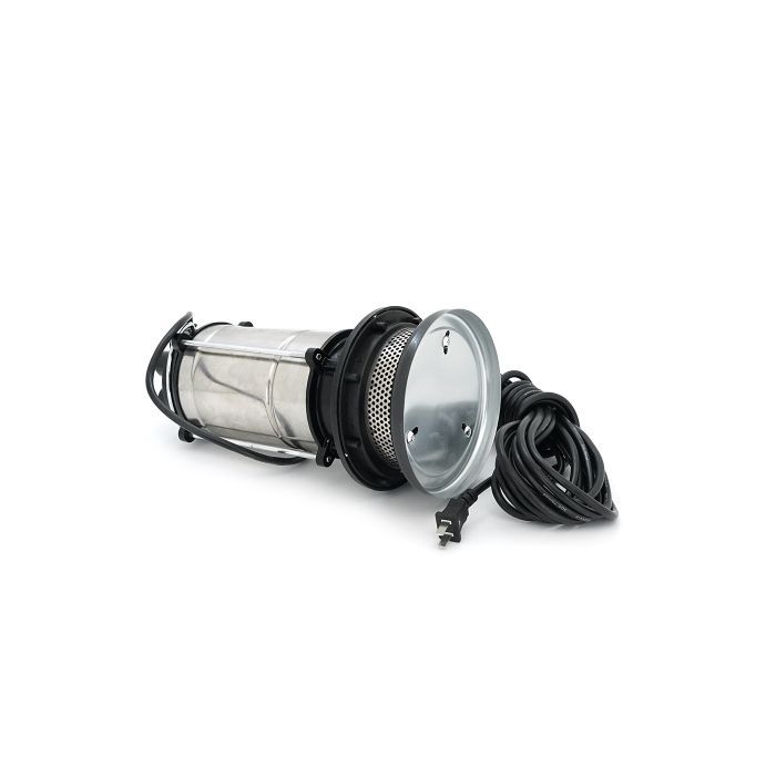 Заглибний насос Voltronic 1100W, 220V, до 4м³/год, підйом до 26м, 25мм, INOX, 410х195х225 мм, 11 кг. + перехідник (YT-P-1100-26) зображення 2