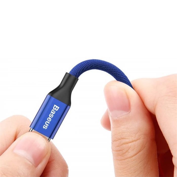 Дата кабель USB 2.0 AM to Lightning 1.8m red Baseus (CALYW-A09) изображение 3