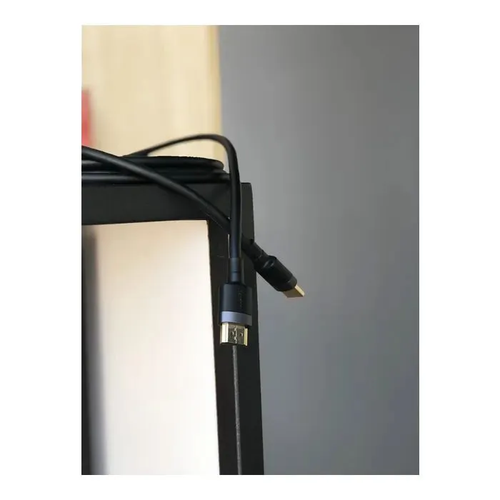 Кабель мультимедийный HDMI M to HDMI M 2.0m 4K Baseus (CADKLF-F01) изображение 4