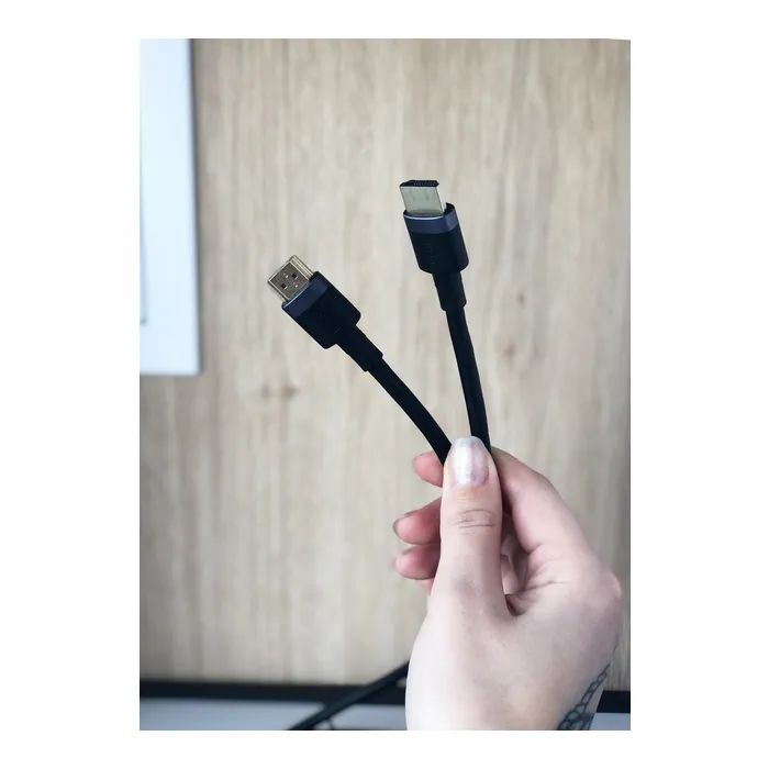Кабель мультимедійний HDMI M to HDMI M 2.0m 4K Baseus (CADKLF-F01) зображення 6