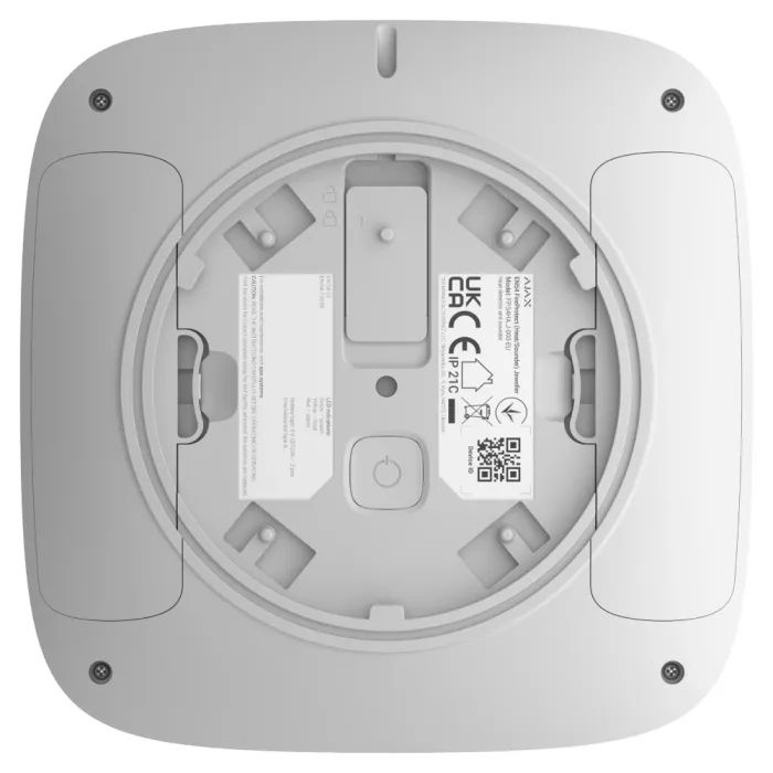 Датчик дыма Ajax EN54 FireProtect Heat/Sounder black изображение 7