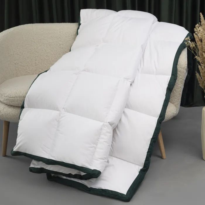 Ковдра MirSon літня 100% пух Thinsulat Imperial Satin Luxe Євро 200х220 (2200007209378) зображення 3