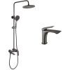 Душевой гарнитур Kroner Graz-GRP063 + змішувач Graz-GRP010 (CVS30162)