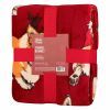 Плед Ardesto Christmas Flannel 160х200см, 100% полиэстер, рождественские корги (ART0119PB) изображение 2