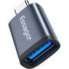 Переходник OTG USB 3.0 AF to USB-C M gray Essager (EZJAC-SRA0G) изображение 2