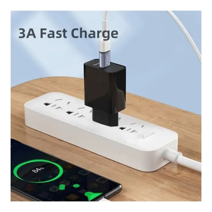 Переходник OTG USB 3.0 AF to USB-C M gray Essager (EZJAC-SRA0G) изображение 5