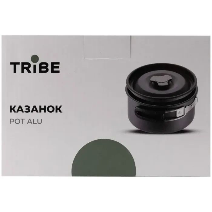 Котел туристичний Tribe Pot 1,9 л Alu алюмінієвий (T-FH-0014-grey) зображення 7