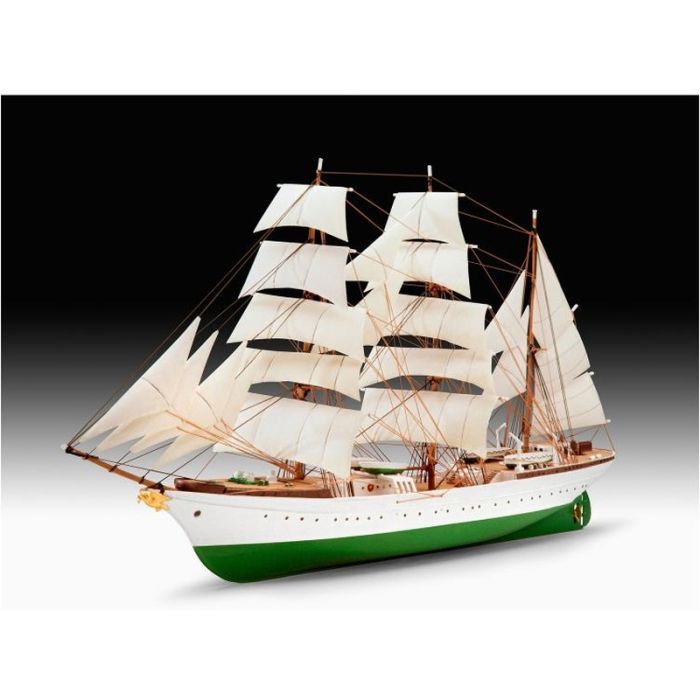 Сборная модель Revell Корабль Gorch Fock, уровень 3, 1:350 (RVL-05432) изображение 7