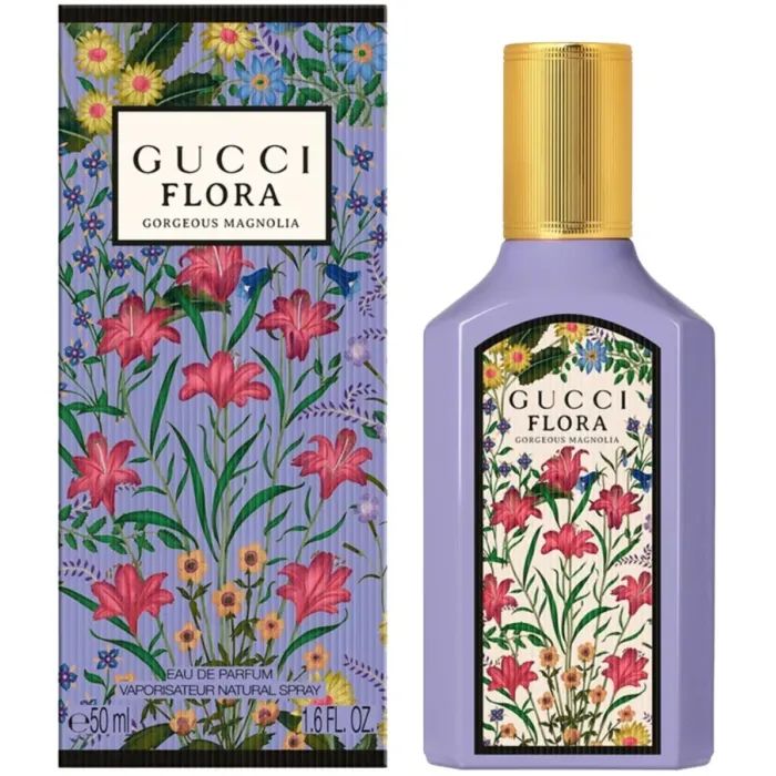 Парфюмированная вода Gucci Flora Gorgeous Magnolia 50 мл (3616303470906)