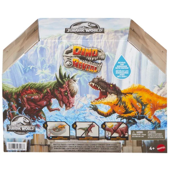 Фігурка Jurassic World Бойова арена з динозаврами Неймовірне перетворення (JDC59) зображення 3