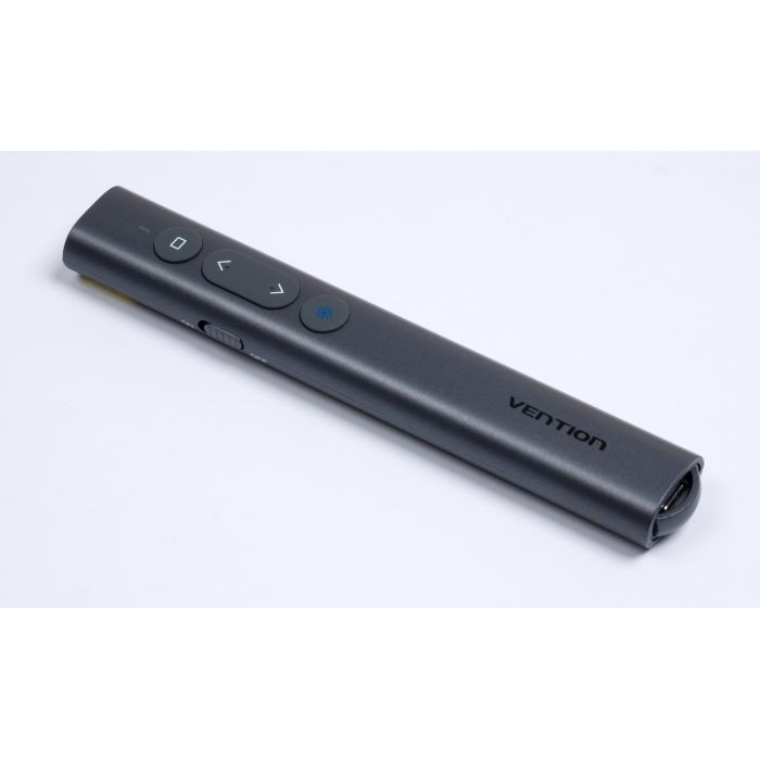 Презентер Vention PowerPoint Clicker with Red Laser Pointer Gray (KQIH0) зображення 3