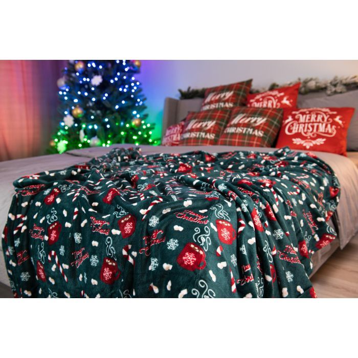 Плед Ardesto Flannel 100% полиэстер, сладкое какао 160х200 см (ART0116PB) изображение 8