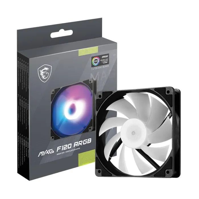Кулер до корпусу MSI MAG F120 ARGB-1B