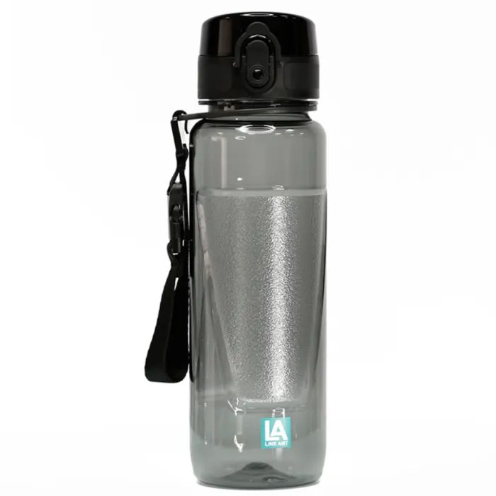 Пляшка для води Line Art Lens 600 мл чорний (60014418LA-01) зображення 2