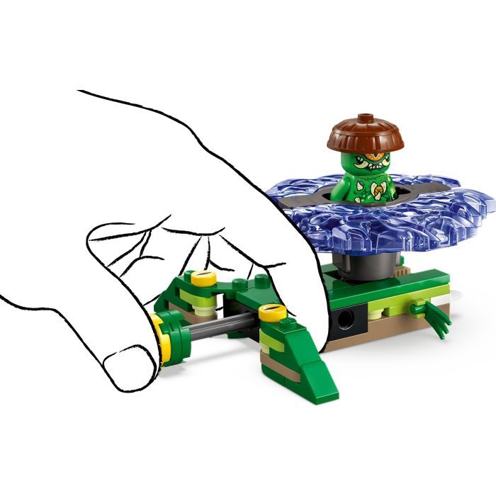 Конструктор LEGO Ninjago Ния против спинера монстра-мутанта (71849) изображение 4