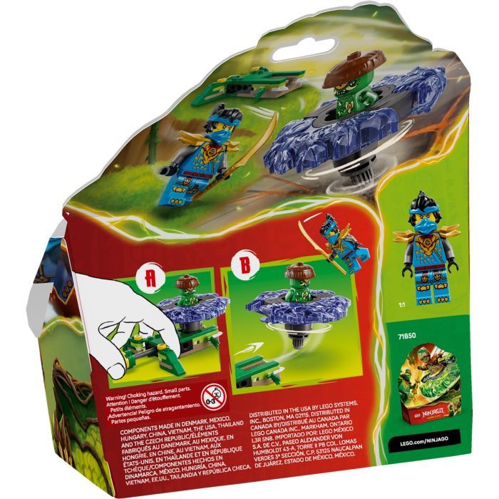Конструктор LEGO Ninjago Ния против спинера монстра-мутанта (71849) изображение 5