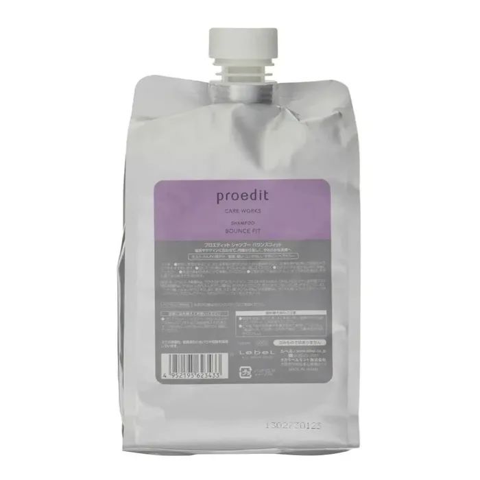 Шампунь Lebel Proedit Bounce Fit Shampoo Відновлюючий 1000 мл (4952195623433)