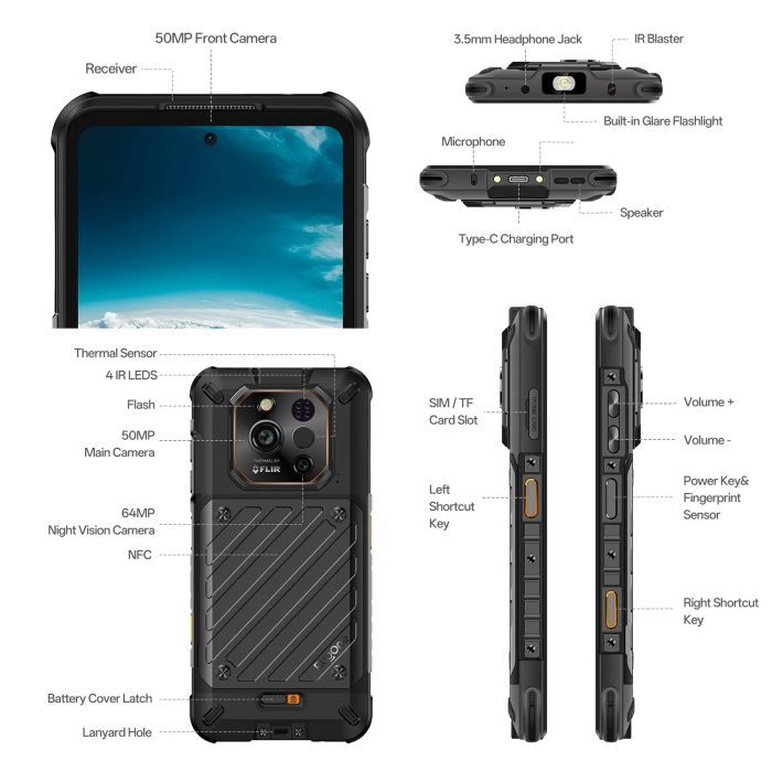 Мобільний телефон RugOne Xever 7 Pro (6975326660679) зображення 9