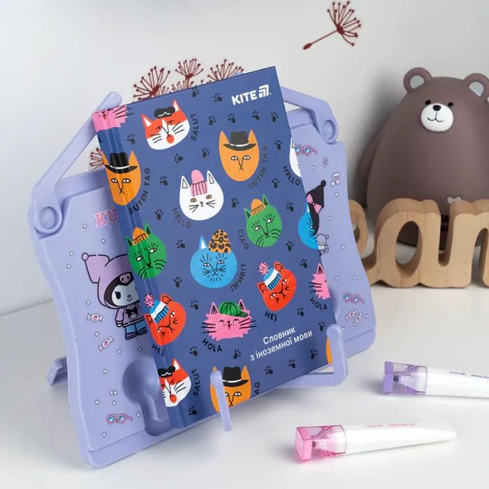 Підставка для книг Kite Kuromi, пластикова (HK25-391-2) зображення 4