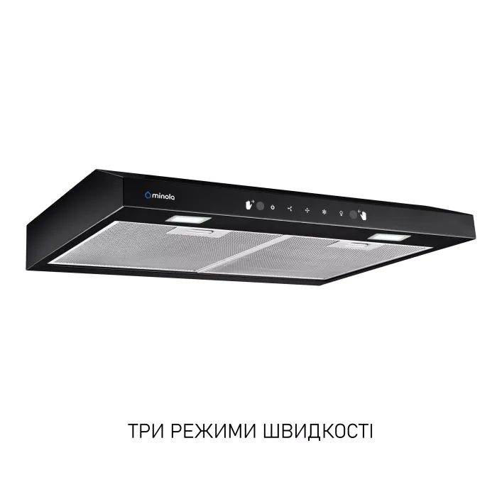 Вытяжка кухонная Minola HPLS 612 BL изображение 3