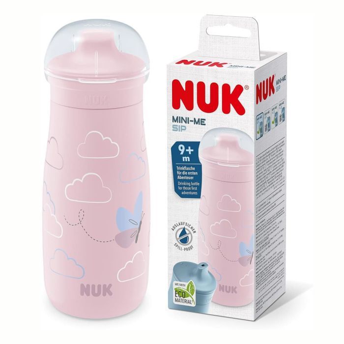 Поїльник-непроливайка Baby-Nova Mini-Me Sip Pink 300 мл (3952682) зображення 3