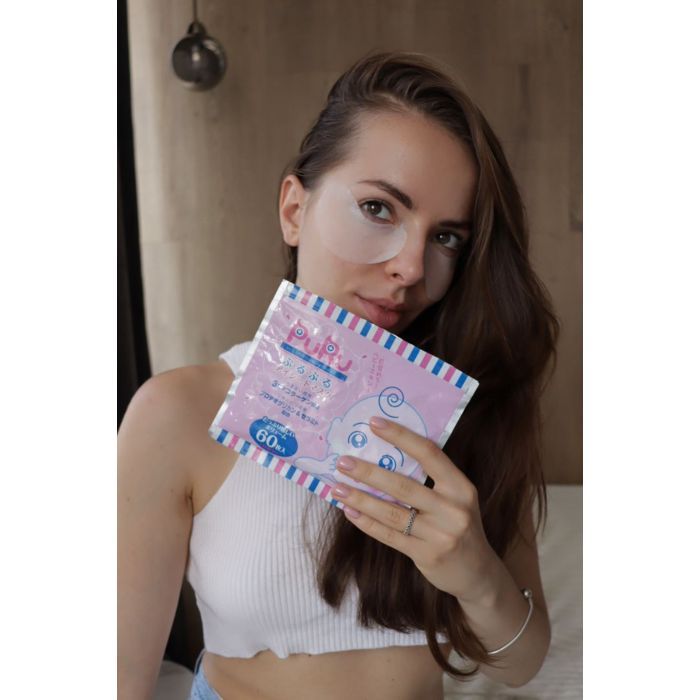 Патчи под глаза SPC Puru Eye Sheet Mask Омолаживающие лифтинговые 60 шт (4967989002387) изображение 4