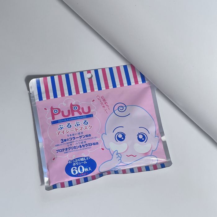 Патчи под глаза SPC Puru Eye Sheet Mask Омолаживающие лифтинговые 60 шт (4967989002387) изображение 5