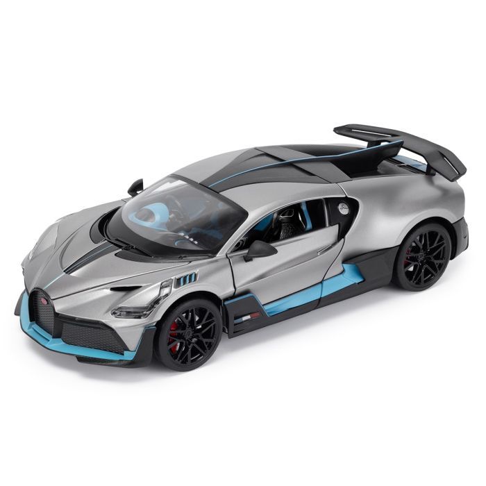 Машина TechnoDrive Bugatti Divo серый 1:18 (250940BDGY)