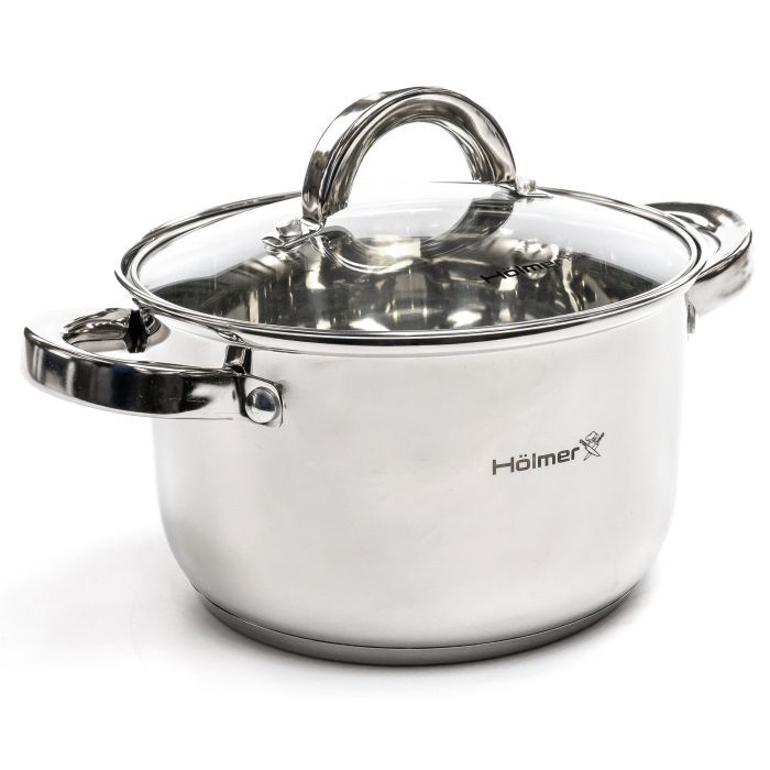 Кастрюля Hölmer з кришкою 3,6л (CR-18435-SS) изображение 2