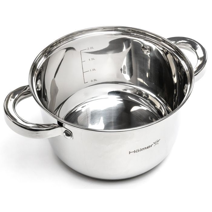 Кастрюля Hölmer з кришкою 3,6л (CR-18435-SS) изображение 6
