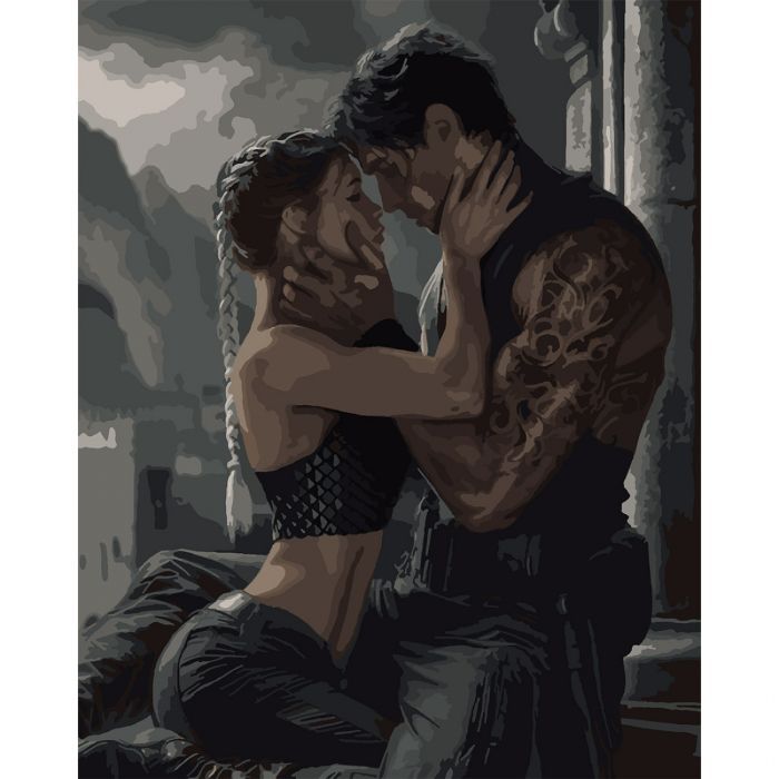 Картина по номерам Santi 4 крило Повязані вогнем 40х50 см (955779)