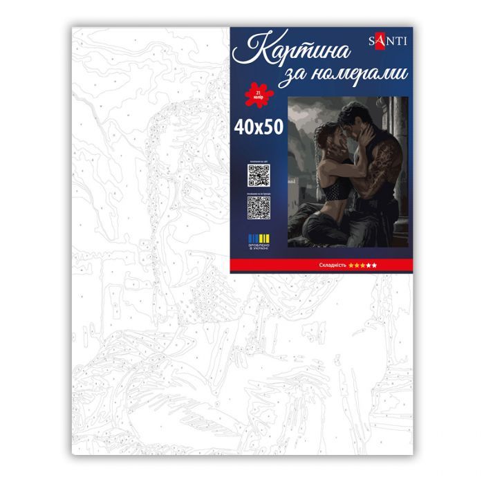 Картина по номерам Santi 4 крило Повязані вогнем 40х50 см (955779) изображение 2