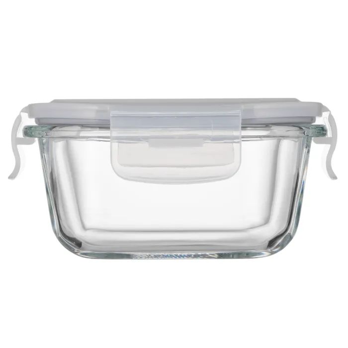 Пищевой контейнер Ardesto Gemini квадратний, 0.31л, боросилікатне скло, прозорий (AR1230BSQ) изображение 3